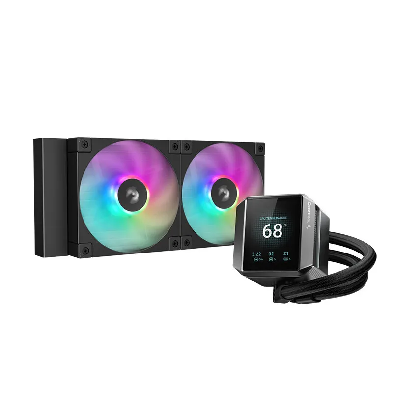 Ice storm 240ARGB water-cooled radiator LCD screen digital display computer CPU
