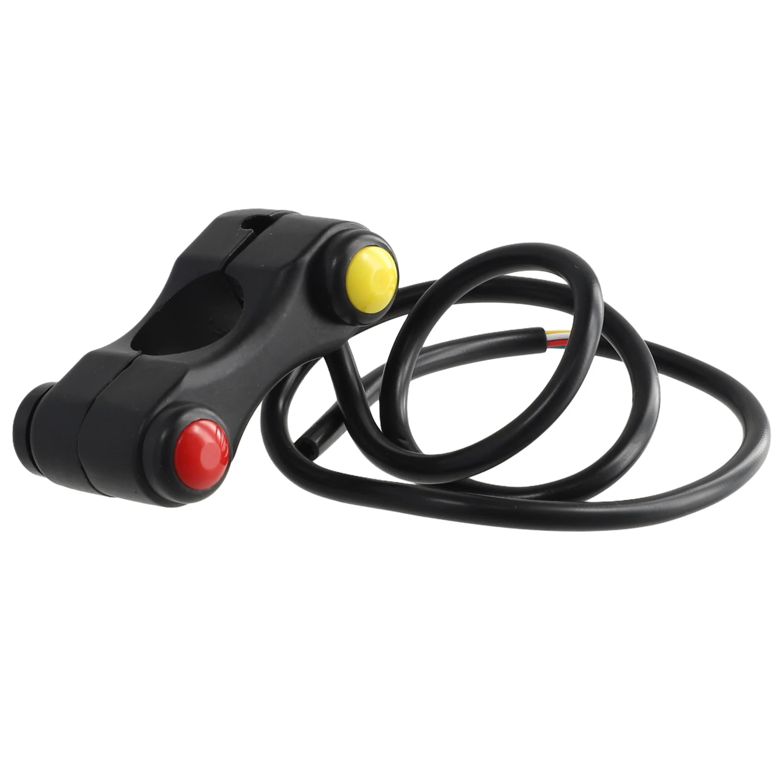 Nice New Switch Motorcycle button switch Motorcycle Button Handlebar Headlight Metal Motorcycle 0.87inch 3 Push