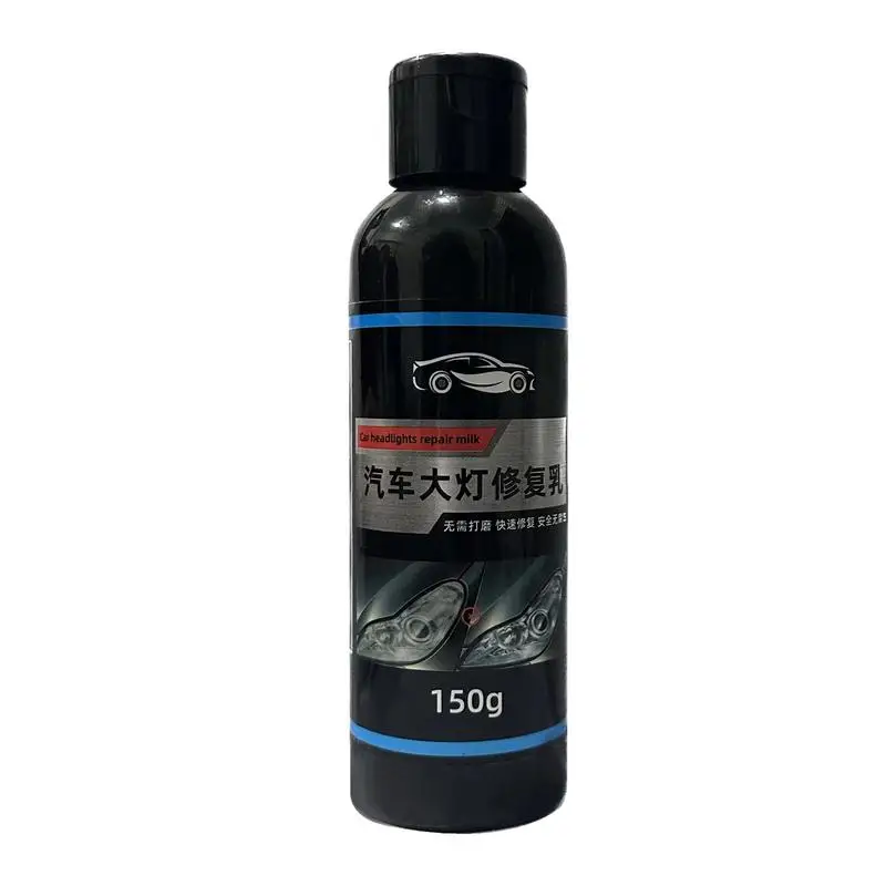 

Car Headlight Repair Fluid Powerful Professional Restoration Compound Long-Lasting Portable Repair Fluid No-Polishing Repair