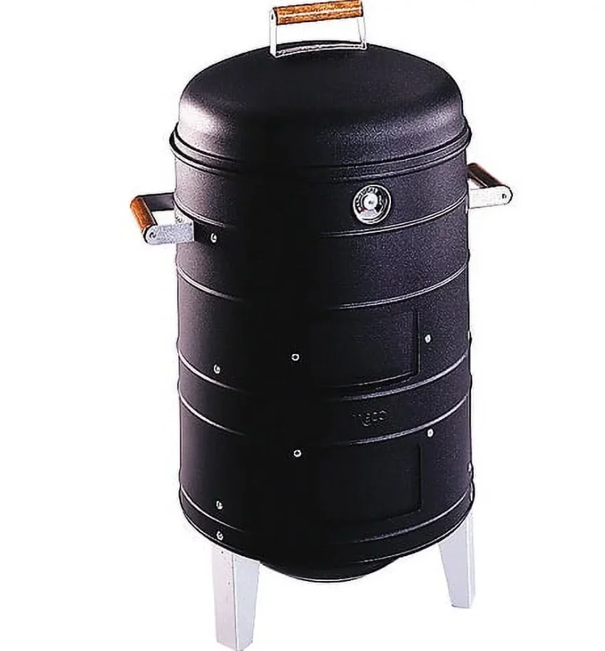 

Charcoal Water Smoker with 2 Levels of Cooking