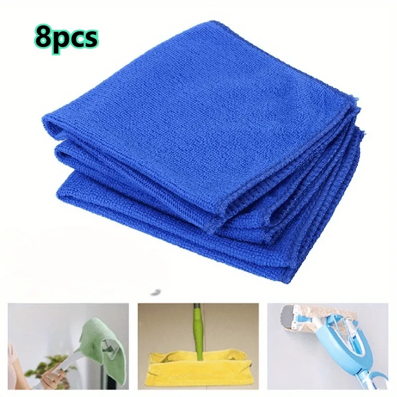 TILONDEX 1-8pcs Microfiber Car Cleaning Towel, Automobile Car Wash Supplies, Car Care Cloth, Detailing Car Wash Towel