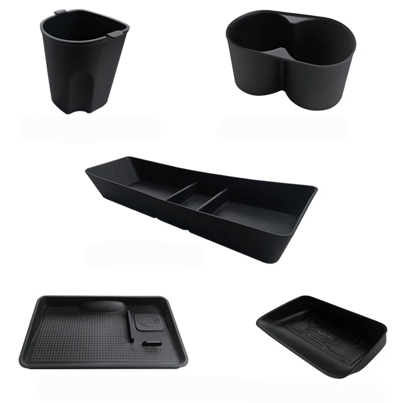 For BYD Dolphin Central Control Storage Sundries Storage Box Cup Holder Rear Screen Storage Box Interior Accessories