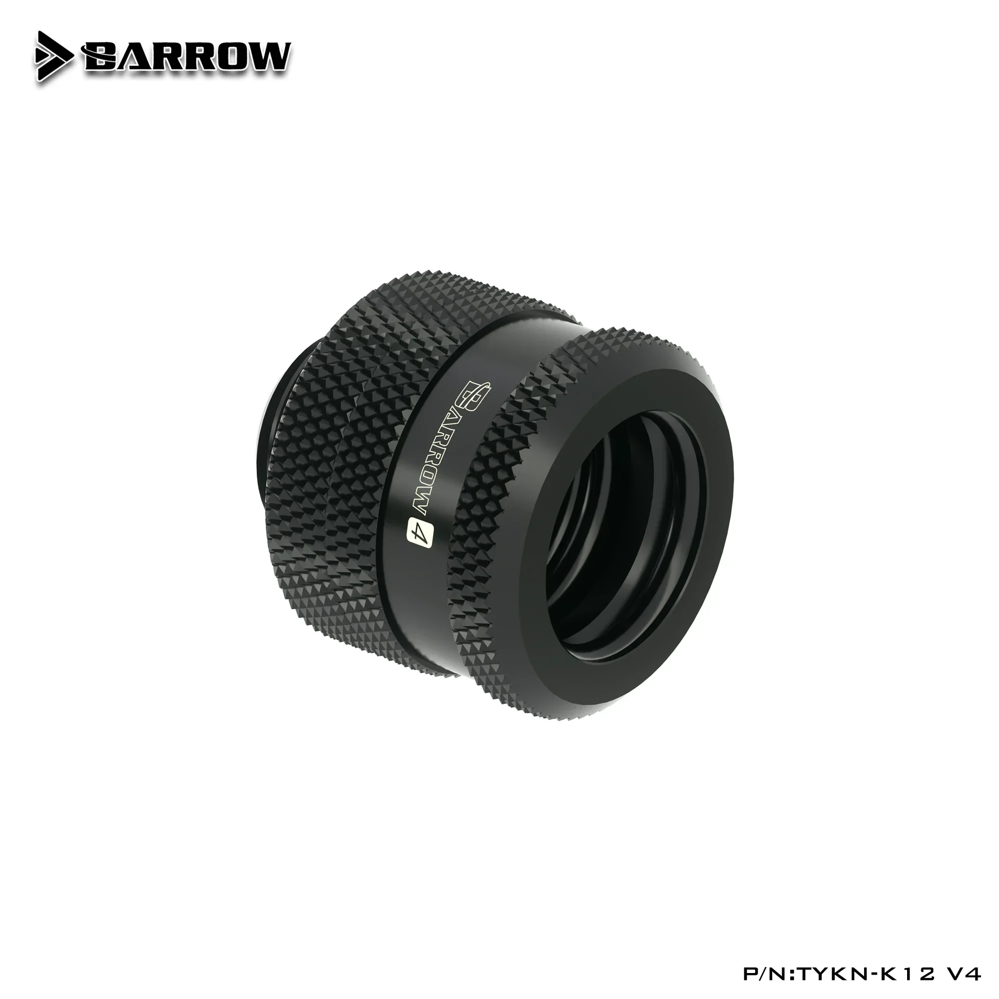 Barrow Hard Tube Fitting Metal Connector,G1/4'' Computer Accesspries Fitting Use for Rigid Tube TYKN-K12/14/16mm