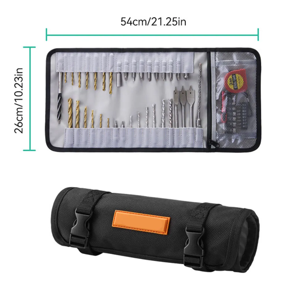 

Innovative Roll Tool Bag Boasting an Effective Storage Solution for Essential Tools and Accessories on the Job Site