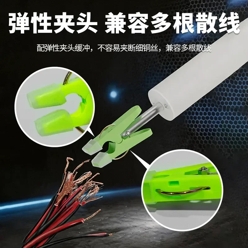 Simple Handheld Electric Wire Twisting Machine Adjustable Speed Forward Reverse Rotation Foot Control for Shielded