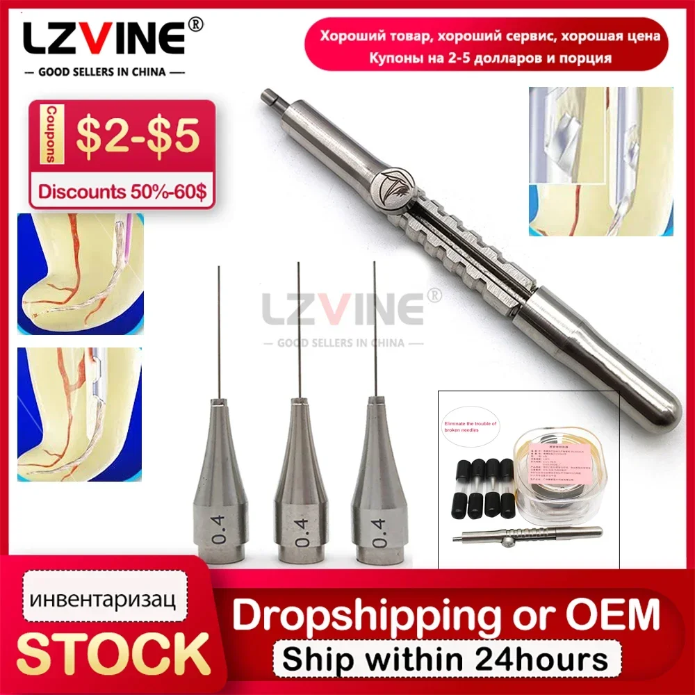 Dental Root Canal Files Extractor Remover Stomatology Instrument Dentistry Tools Kit Endo Files Removal Holder Tips