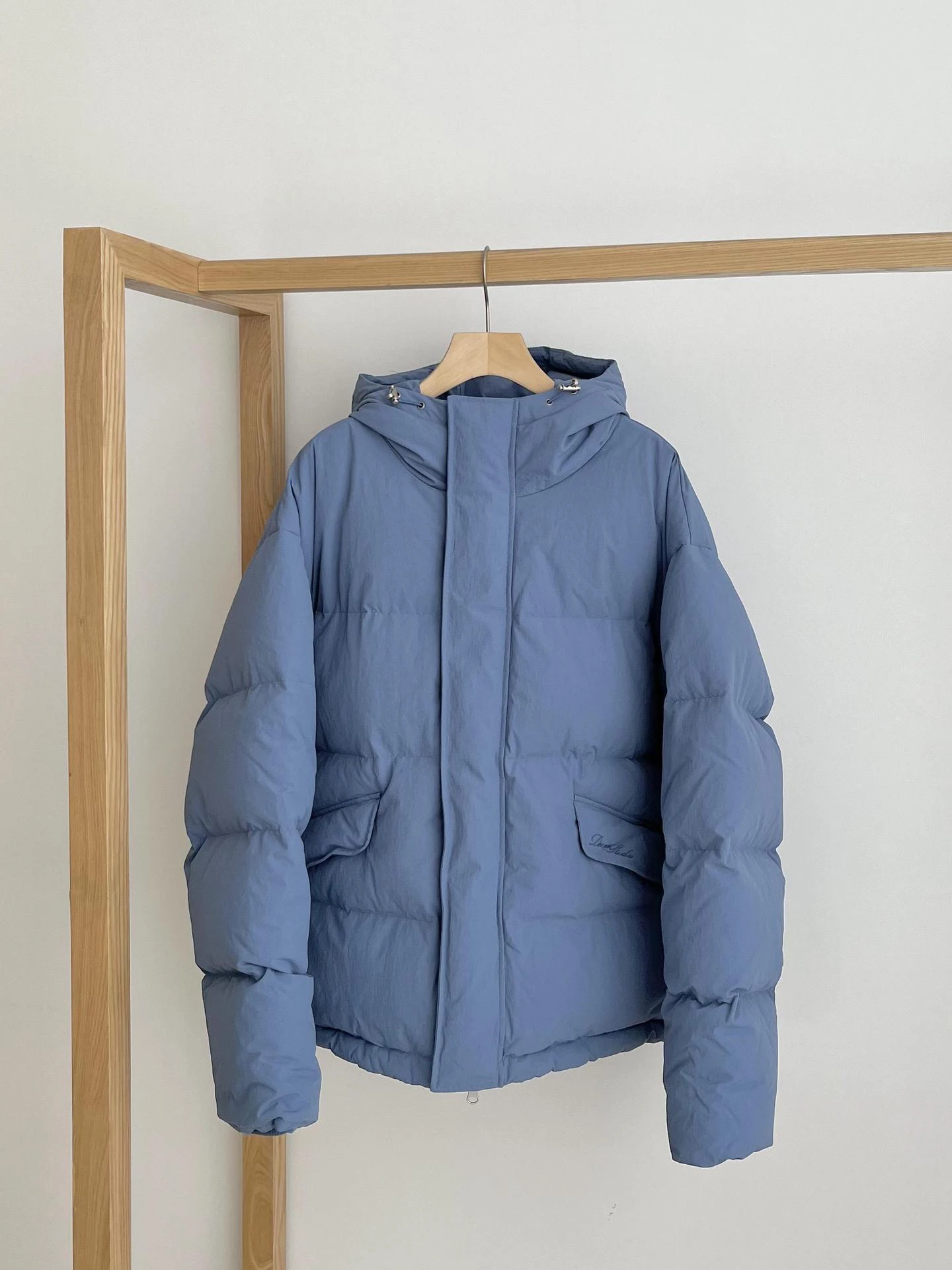 Thiened مقنعين Du down Jaet PREON العمل الخريف الشتاء معطف دافئ 80% الأبيض دو ريشة سستة إغلاق طويل Sve نقي C...