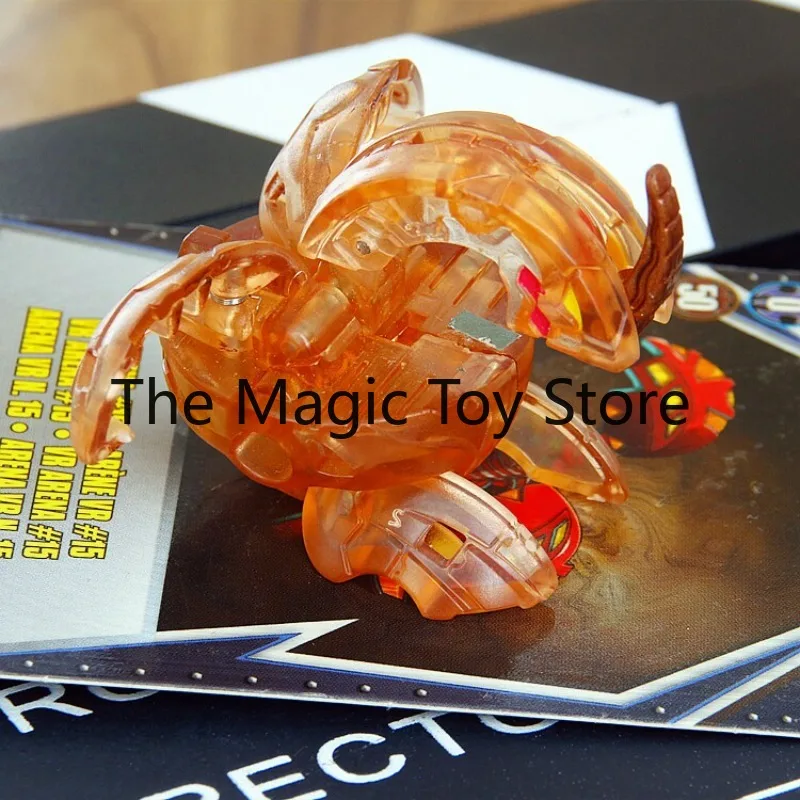 Bakugan Original Versión Estadounidense Dragonoid Transparente, Juguete Coleccionable, Edición Limitada