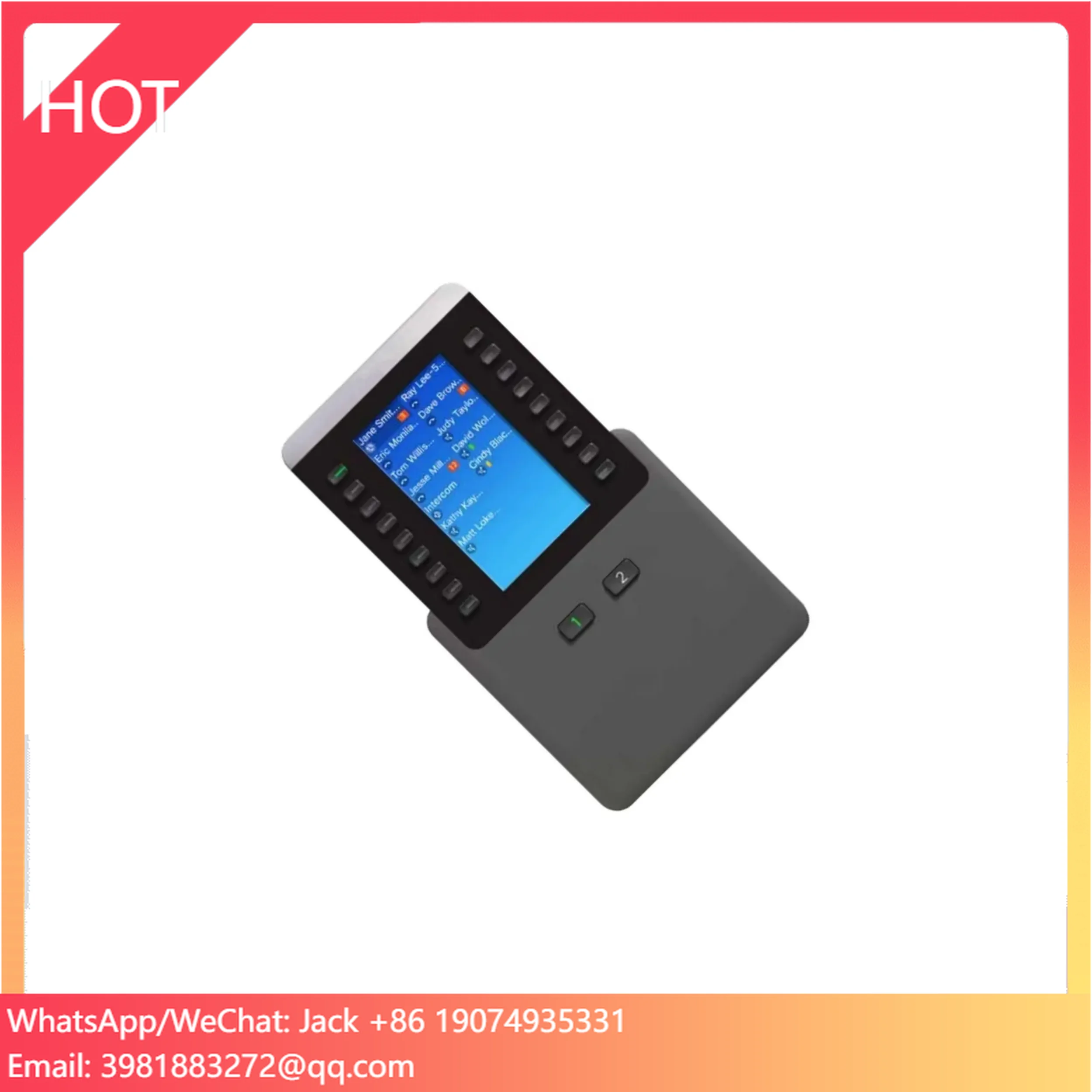 

CP-8800-A-KEM= PoE Network Crystal-Clear HD Audio Remote Work IP Phone Expansion Module