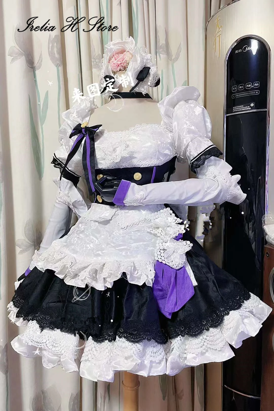 

Irelia H Магазин игры Honkai Impact 3 Elysia Косплей Miss Розовая фея косплей костюм Хэллоуин костюмы Elysia платье горничной