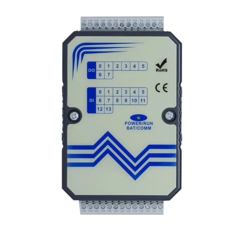 

Industrial Plc Programming Controller Ethernet PLC Controller MODBUS TCP-IP/RTU 14DI 8DO 4AI 2AO with SD Memory Card(A-5389)