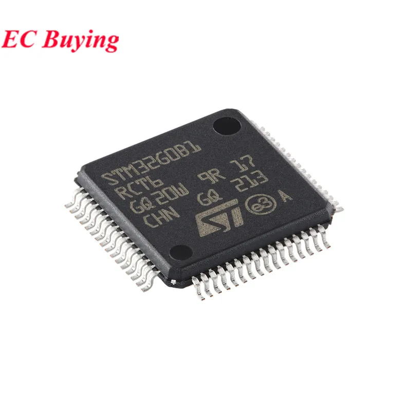 5Pcs/1pc STM32G0B1RCT6 STM32G0B1 STM32 32G0B1RCT6 32G0B1RC LQFP-64 ARM Cortex-M0+ 32 Bit MCU Microcontroller IC Chip