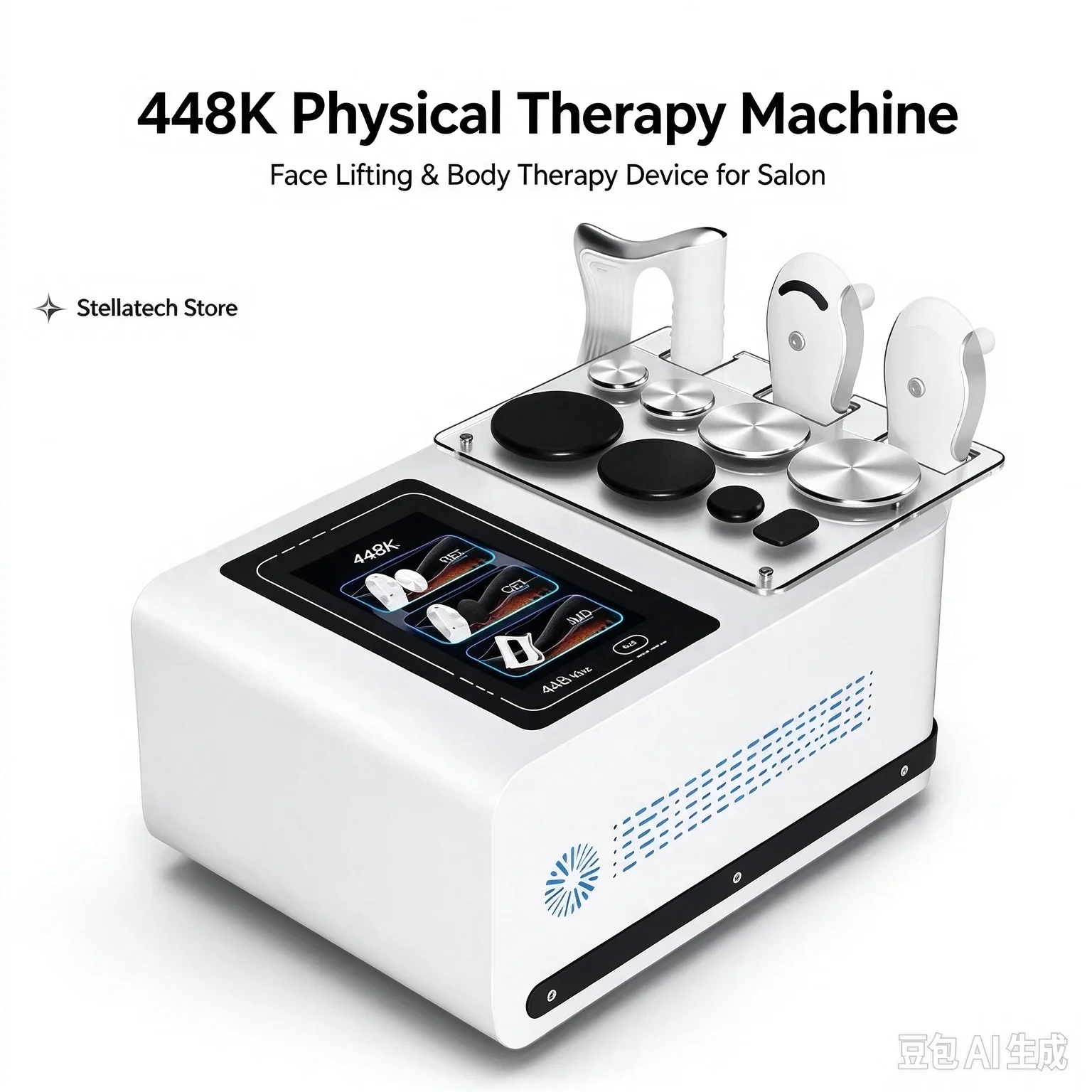 2025 448k    448k physical therapy   face lifting therapy machine for  salon