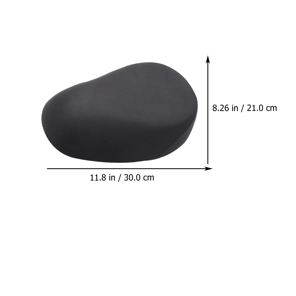 Big Bum Bike Saddle Road Bike Wide Soft Seat Pad Bike Saddle Anti-slip Saddle For Electric Scooter Vehicle