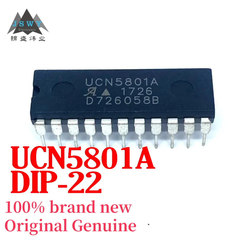 

(5/50 pcs) UCN5801A UCN5801 DIP-22 Driver Chip Brand New Genuine Large Stock Free Shipping