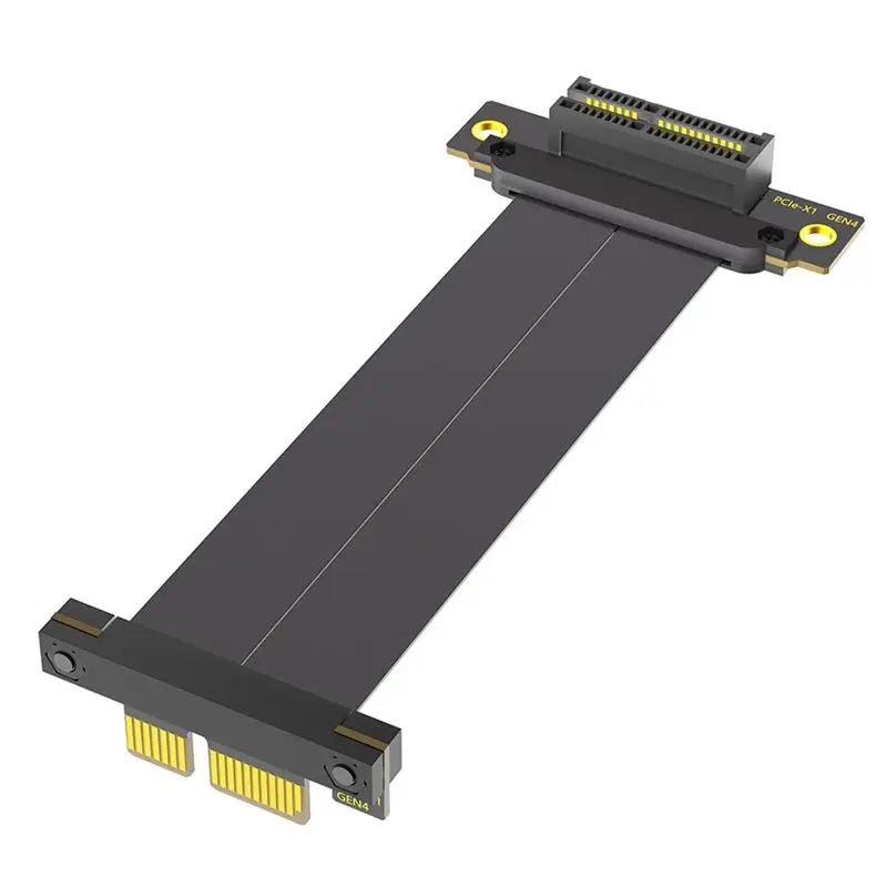 

Удлинительный кабель N82R PCI-E PCI Express 4.0 1X (двойной, вертикальный, 90 градусов)