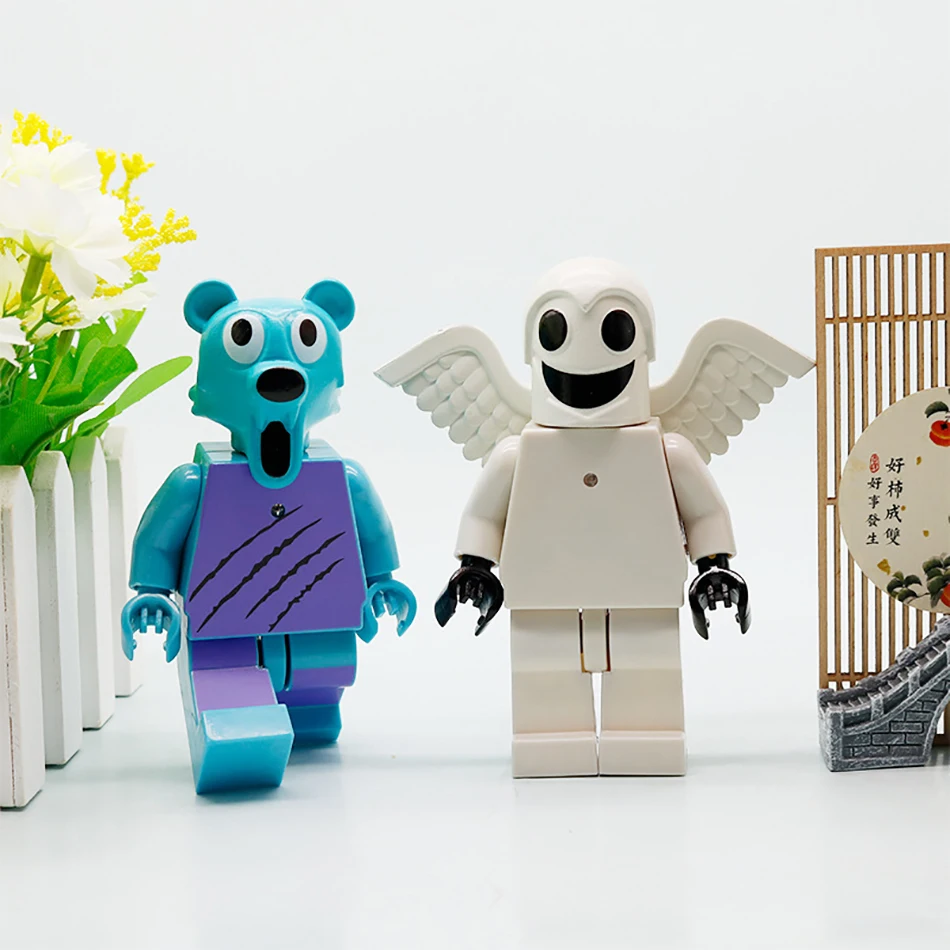 6 Pçs/set 99 Noites na Floresta Figura Tem Ornamento Leve Jogo de Desenho Animado Acessórios de Mesa O Cervo A Coruja Estátuas Decorações