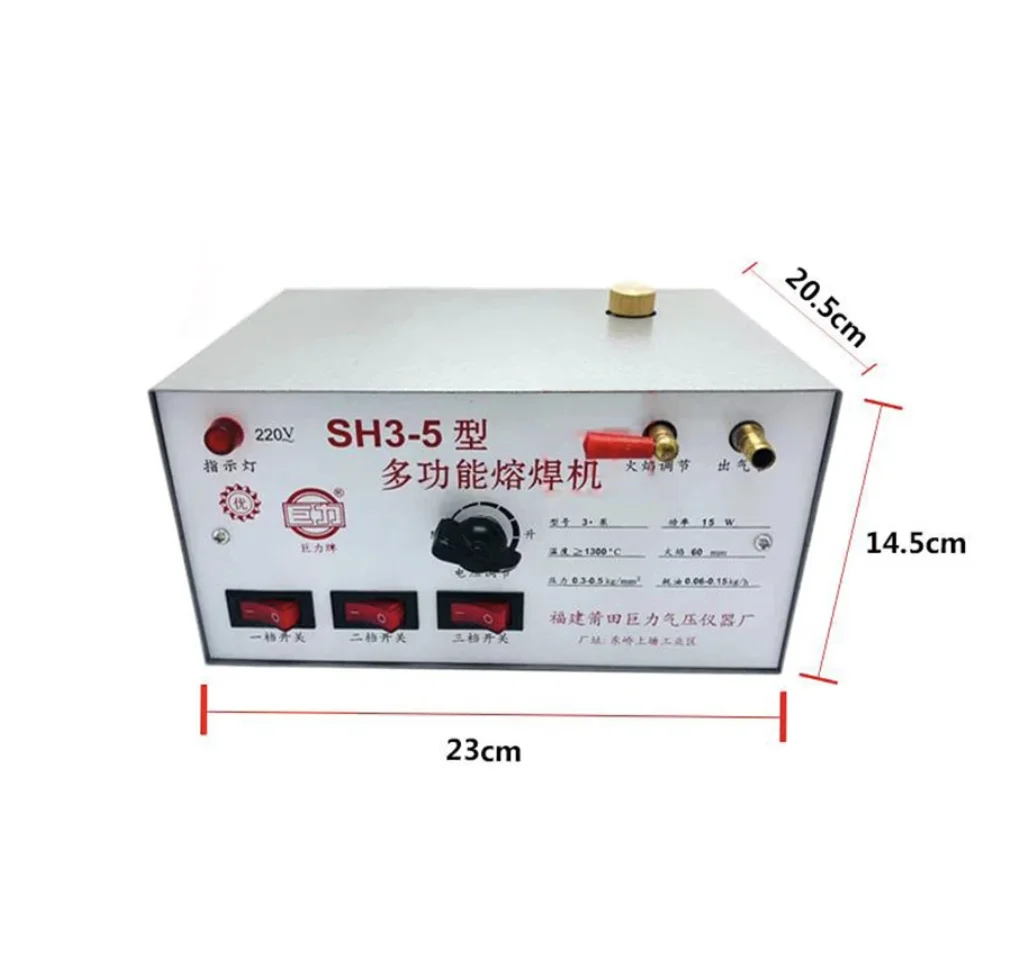 JX5-8 Multifunction Welding Machine Equipment Gold and Silver Jewelry Melting Gun Welding Repairing Fire Blowing Gold Tools