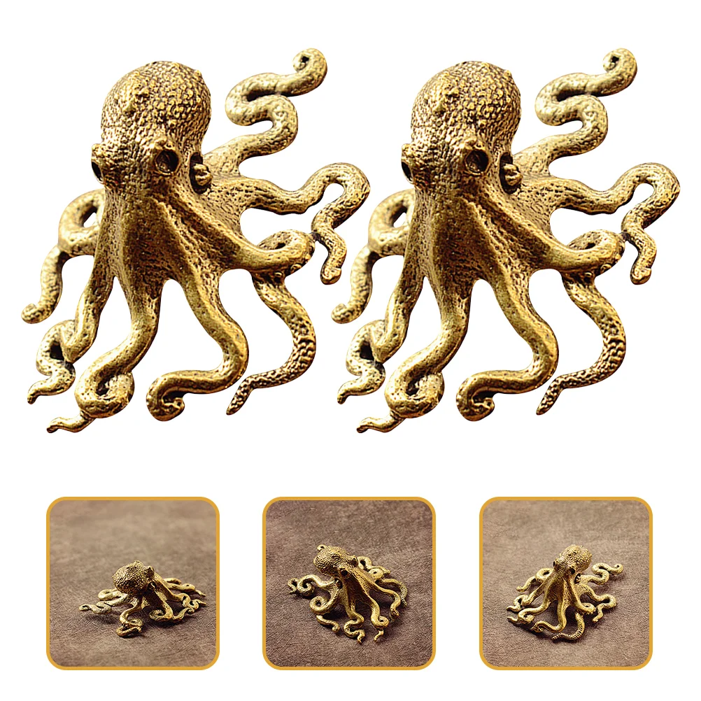 Octopus 2023 Chinese Figurines Traditional Decor Tea Pet Room Decorations Gifts Lovers for Women