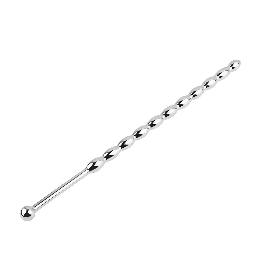 Male Stainless Steel Urethral Plug Urethral Dil Sounding Penis Plug Urethra Stimulate Dilator Masturbation Rod Sex Toys For Men