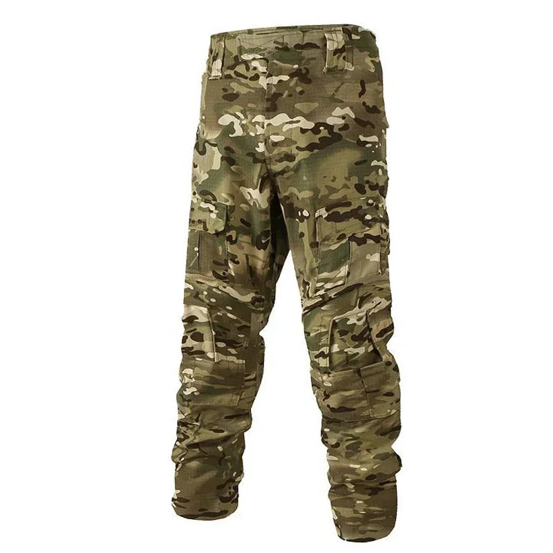 Mannen Paintball Kleding Schieten Uniform Tactische Camouflage Shirts Cargo Multi-pocket Broek Werkpakken