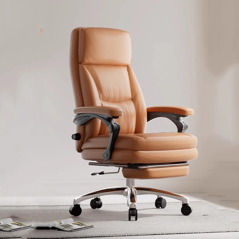 Reading Study Office Chair Ergonomic Adjustable Swivel Computer Lumbar Support High Back Library Home Learning Comfortable Seat