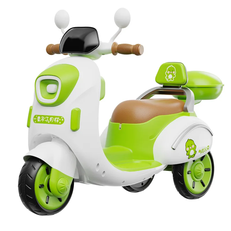 Children's Electric Motorcycle Tricycle Boys and Girls Ride Toy Car Electric Car Can Be Remote Controlled Battery Car