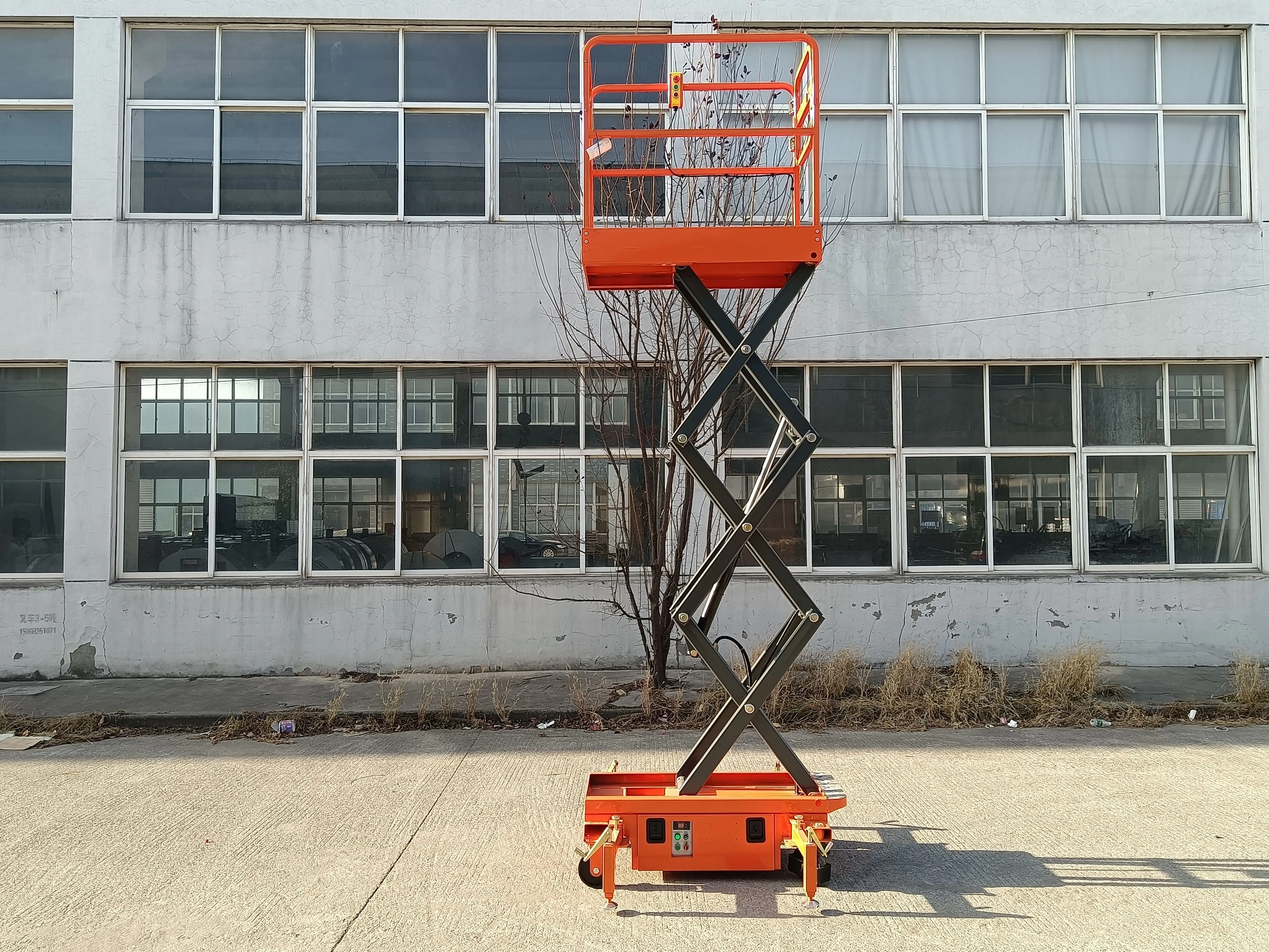 EverLIFT Brand 3m 4m 5m Mini Scissor Lift 300kg Aerial Work Platform Scissor Platform