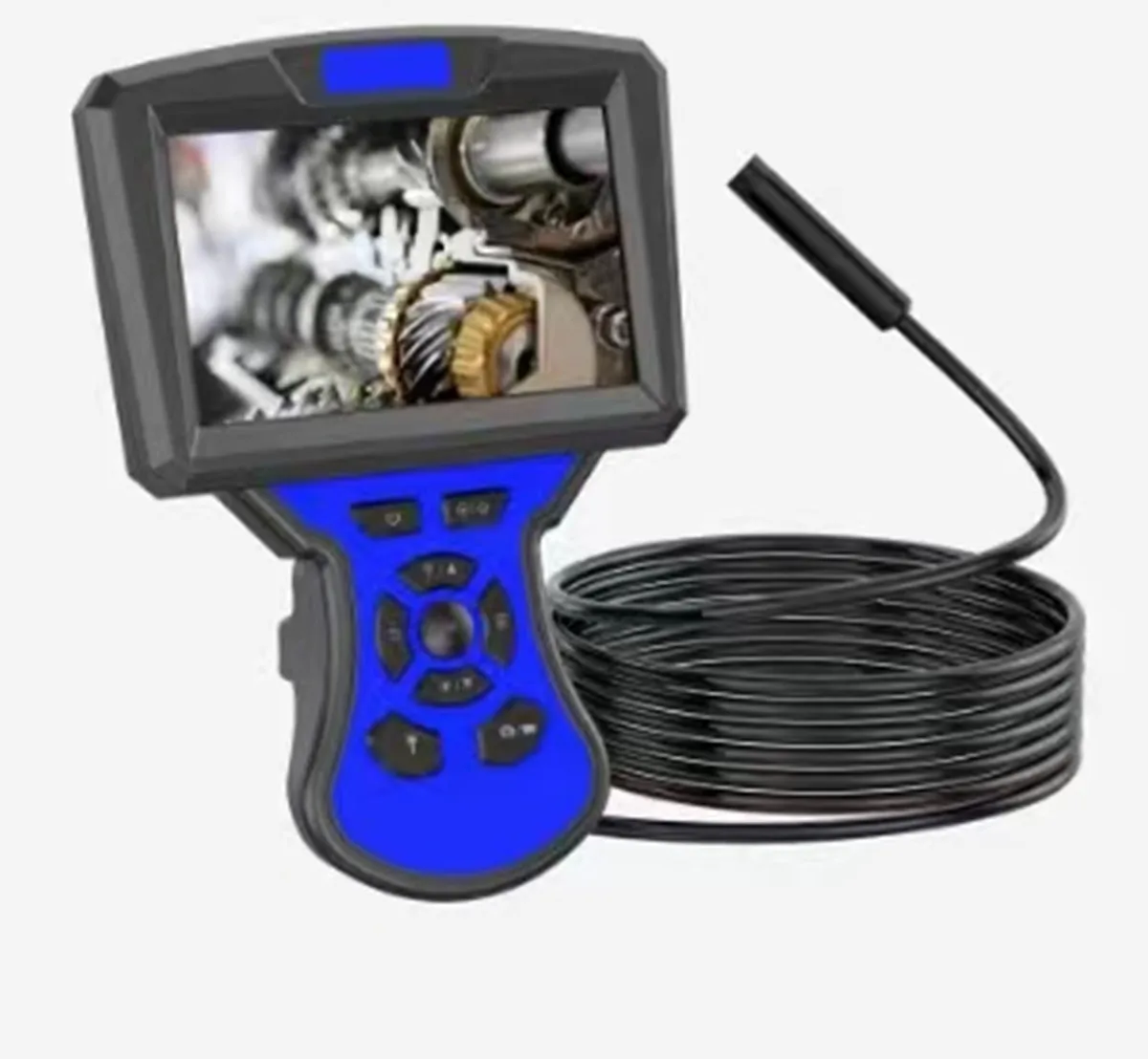 

5Inch Screen 2MP 1080P Regid Cable Industrial Endoscope Inspection CMOS Borescope Digital Microscope Camera 8MM Water-proof IP66