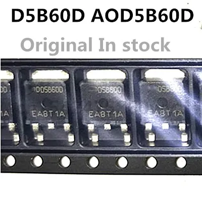 Оригинал 5 шт./D5B60D AOD5B60D TO-252 600V 10A