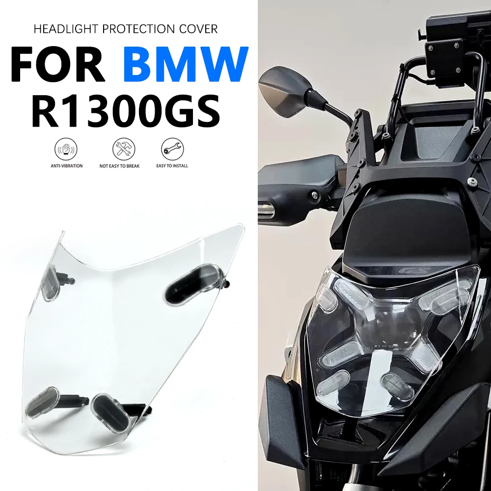 For BMW R 1300 GS R1300 GS GS1300 R 1300GS NEW Headlight Head Light Guard Protector Cover Protection Grill Fit R1300GS 2023 2024