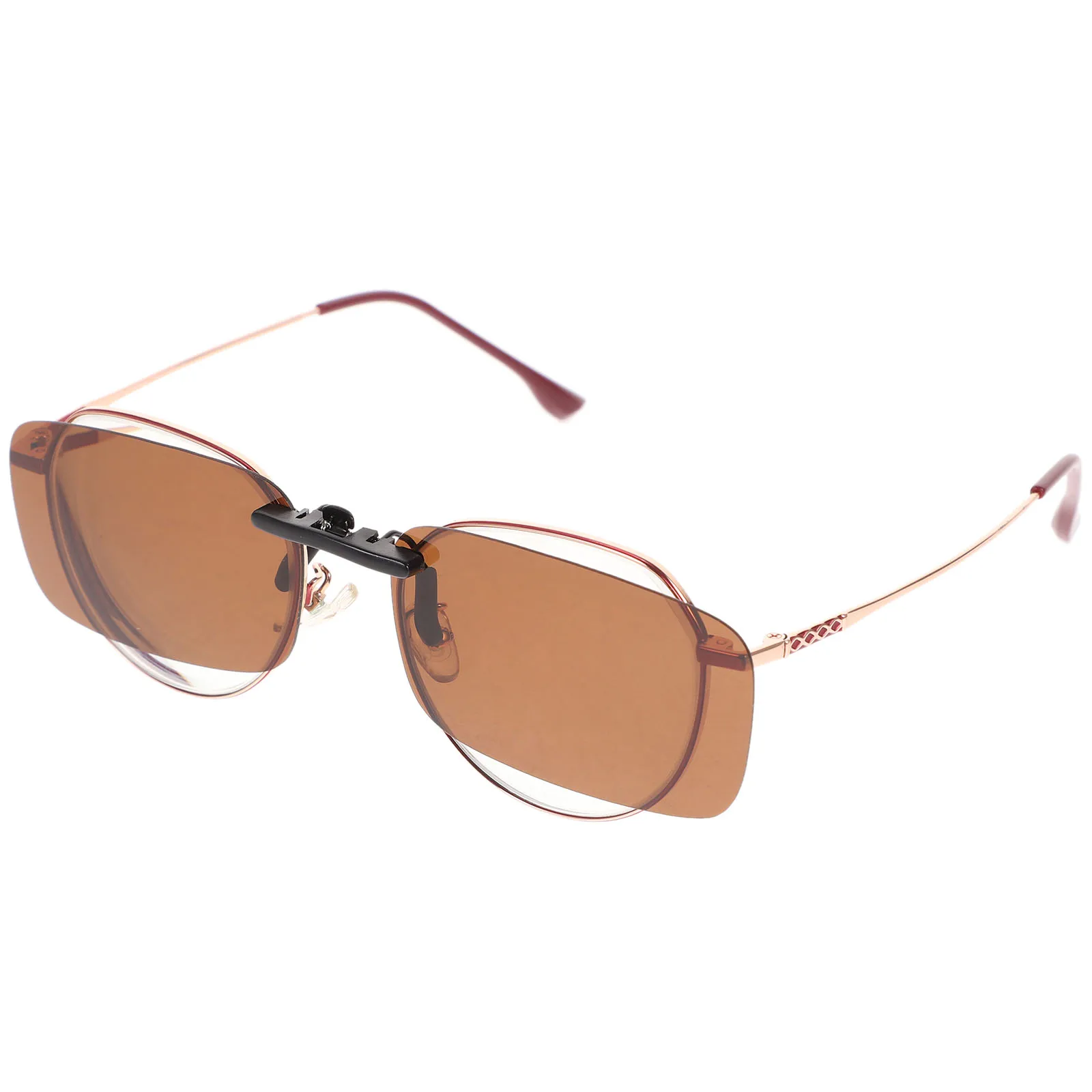 

3pc Sunglasses Clip Polarized Day Night Myopia Lightweight Driving Safety Visual Sensitivity Comfortable Wear High