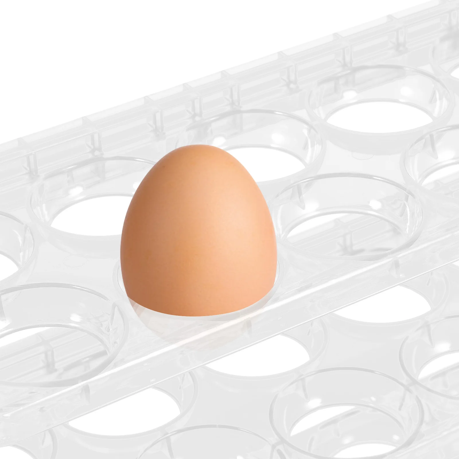 

3 Layers Storage Rack For Refrigerator Door, Fridge Holder Organizer Stand, Kitchen Egg Keeper, Sturdy Plastic Egg Rack, Space