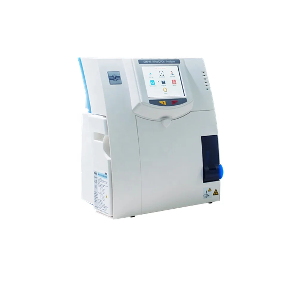 Promotion portable blood gas analyzer machine smart clinic electrolyte  CS-40 with touch screen