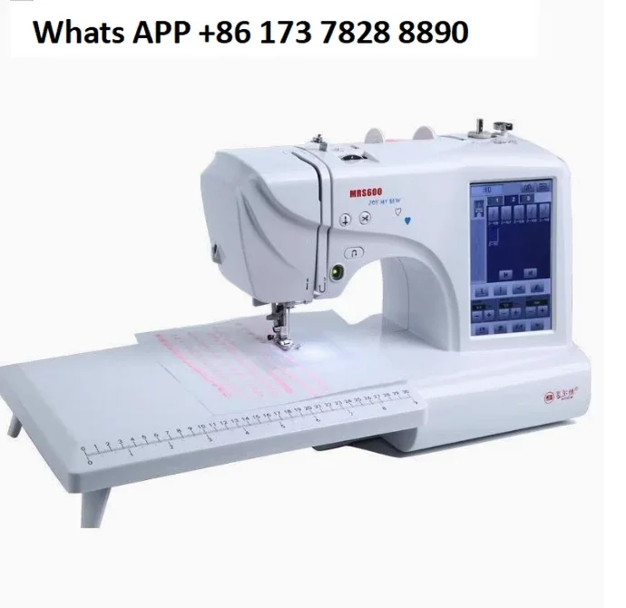 MRS600 Embroidery Machine Foot Stepping Energy saving Computer Fully Automatic Thick Eating Silent Sewing