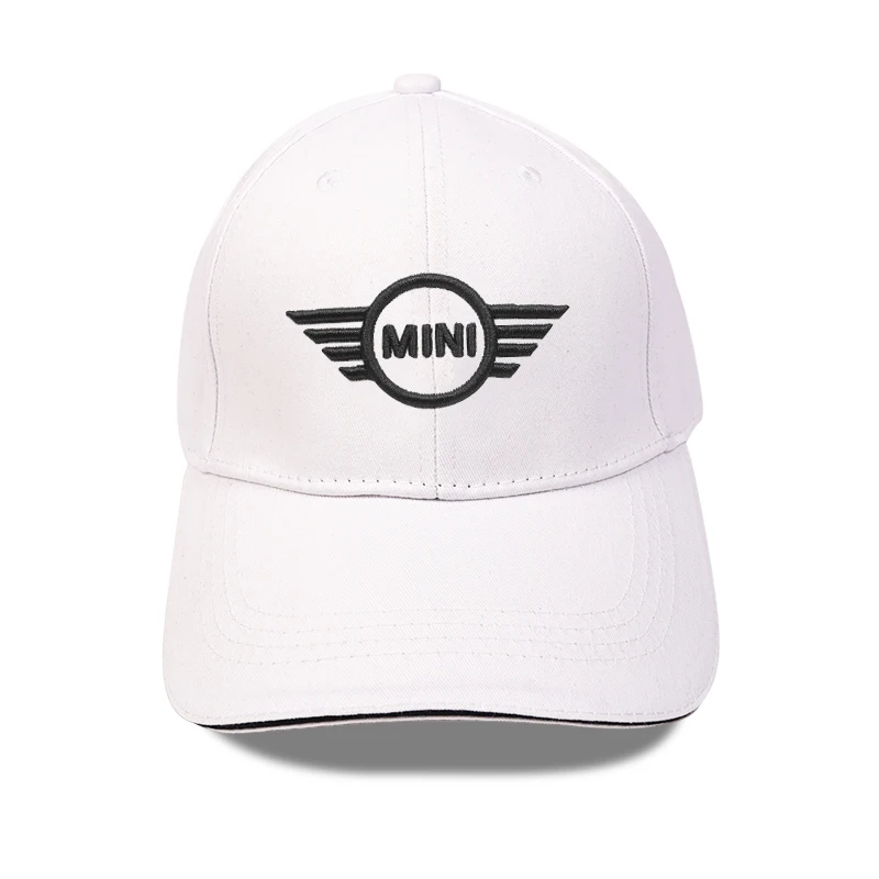 MINI Emblem Baseballkappe für Herren und Damen, verstellbare Schirmmütze, Autoaufkleber für MINI Cooper S Works JCW R55 R56 R50 R53 R60 R61 F54 F55 – Detail 8