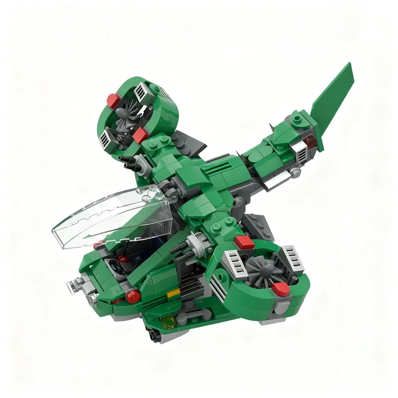 Art Craft Ideas For Christmas - 512pcs MOC Halo Hornet Model Building