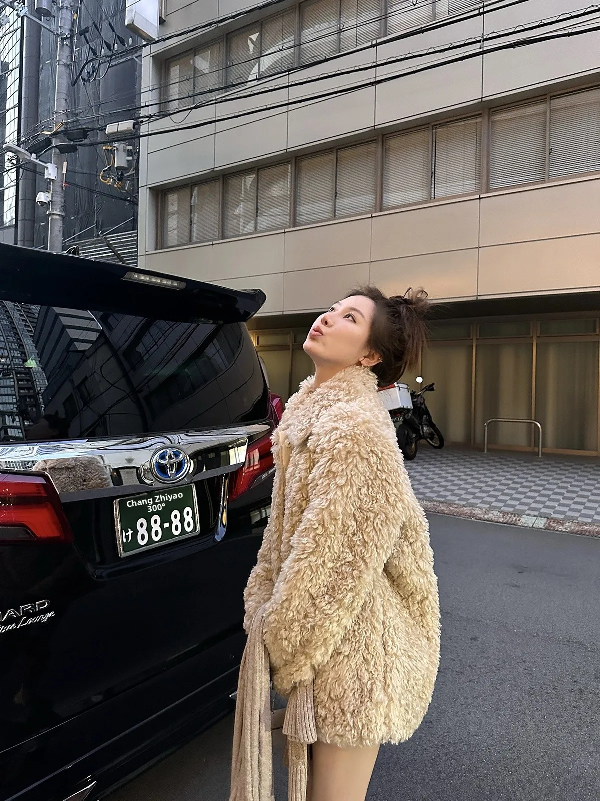 

Warm Faux Fur Coat Loose Fit Korean Sle Long Sve Winter Outerwear Comfortable Lazy Sle Faionable Outerwear