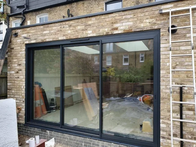 2.0mm Slide Door Soundproof Energy Saving Aluminium Sliding Door Price Tempered Glass Patio Waterproof Patio Sliding Door 5