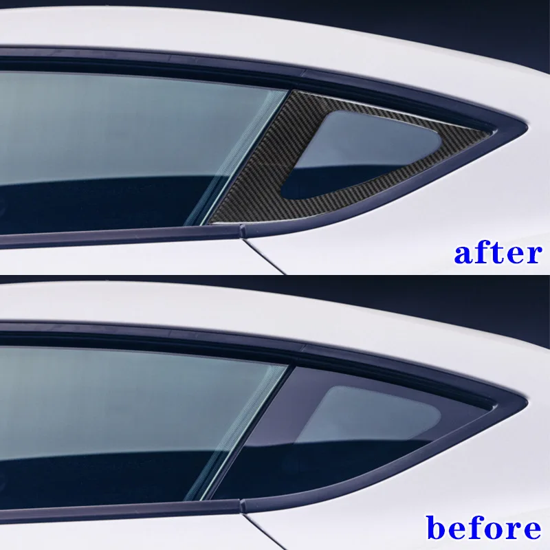 

For 19-22 Toyota Supra A90 Carbon Fiber Side Blinds Decoration Interior Modification Accessories