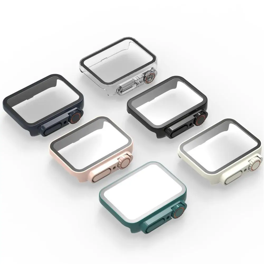 Защитный чехол для Xiaomi Smart Band 9 Pro, чехол с защитной пленкой HD из закаленного стекла для Xiaomi Smart Band 9 Pro