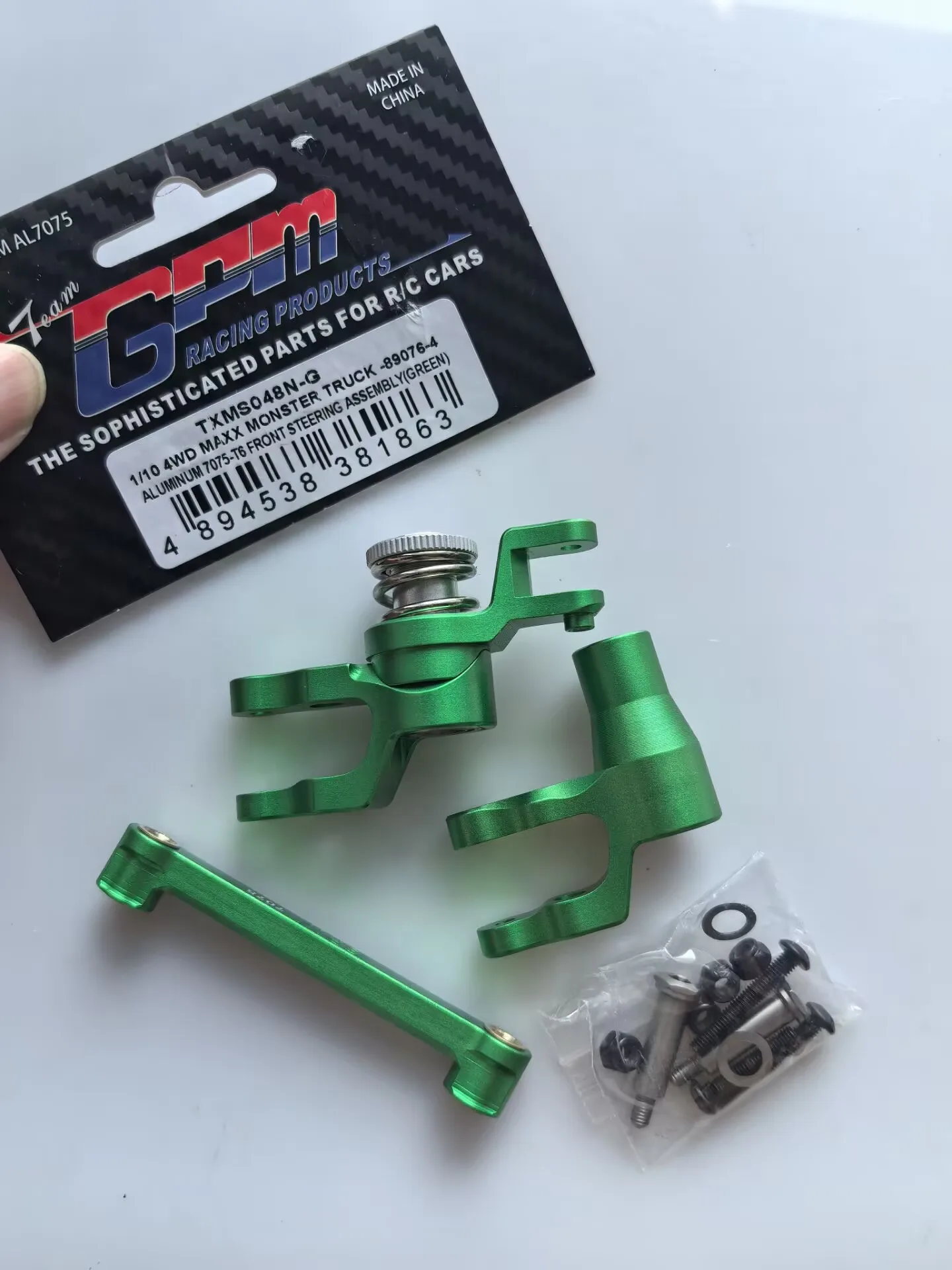 GPM Metal Steering Bellcranks Steering Assembly 8946 for Traxxas 1/8  MAXX SLASH 6S 1/10 MAXX V2 2.0 4S 4WD Monster Truck RC Car