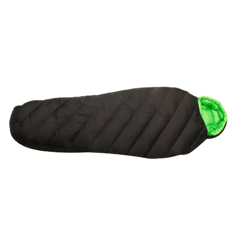 Winter goose down sleeping bag extreme -20 mummy sleeping bag