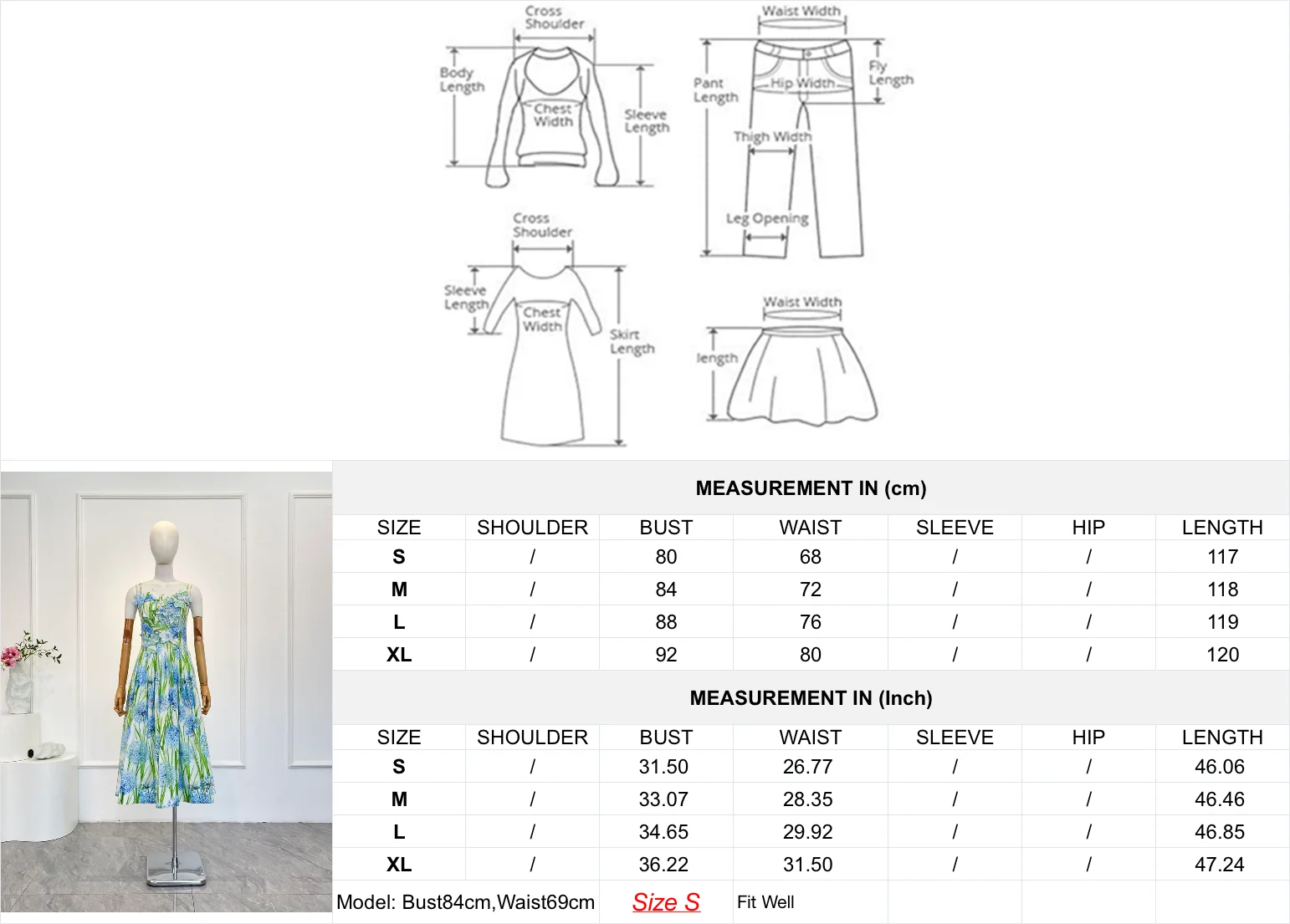 2026年新作 グリーンフローラルプリント ノースリーブ 花柄アップリケ チューブミディドレス ホリデー向け