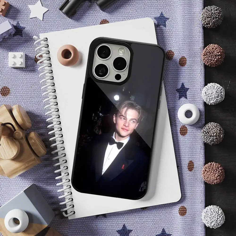 Hot L-Leonardo Actor Phone Case  For iPhone 16,15,14,13,12,11,Pro,Max,Plus,Mini,Magsafe,Magnetic Wireless Charging Case