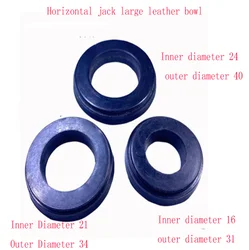 Horizontal 2 Ton 3 Ton Jack Big Leather Bowl Oil Seal Rubber Ring Seal Ring Black Leather Bowl Repair Accessories Black Rubber