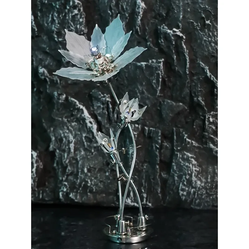 Equinox Flower metal assembling flower figures ornaments Trendy toys Holiday gifts for girls