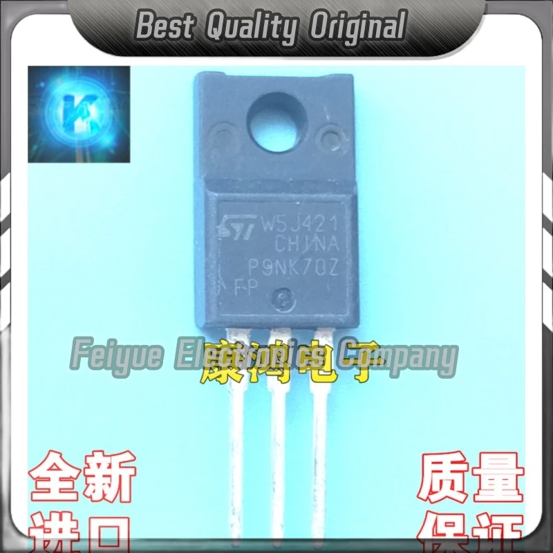 5PCS-20PCS   P9NK70ZFP STP9NK70ZFP TO-220 MOS 9A700V Best Quality Imported Original