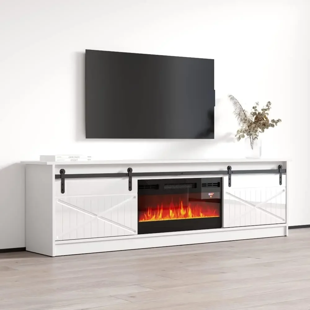 Fireplace TV Stand for TVs up to 90