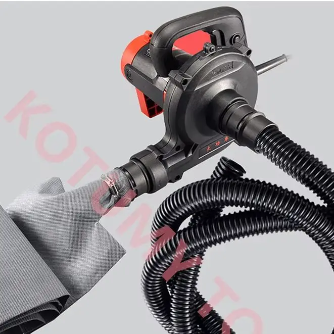 

High Power Industrial Dust Collector Slotting Machine Vacuum Cleaner 220V 2980W Dust Blower For Wall Planer Grinding Machine